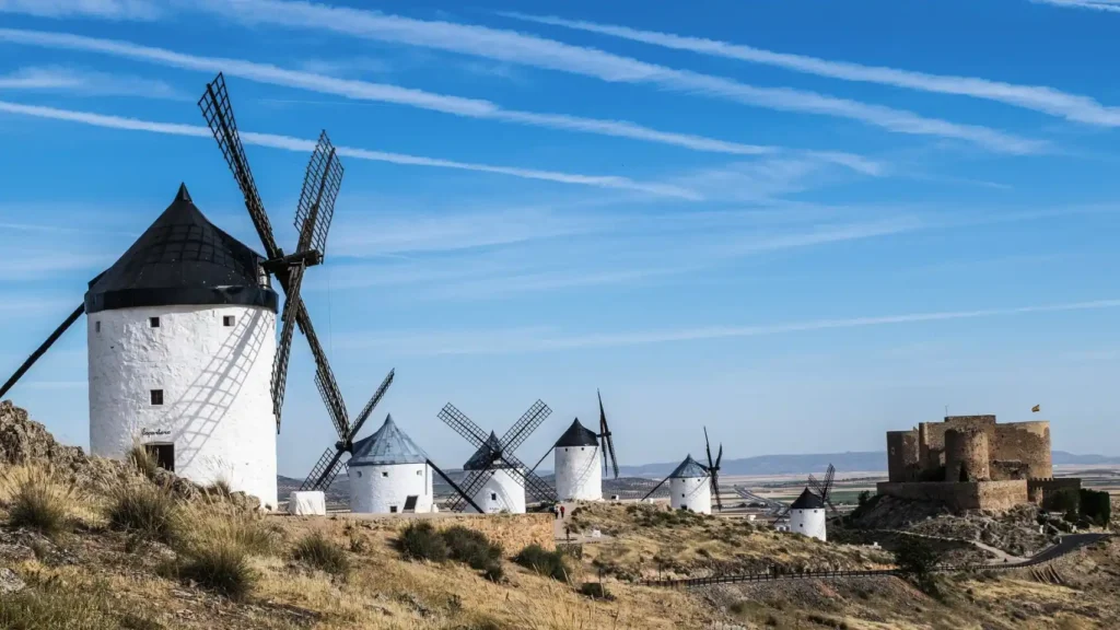 Spain molinos viento