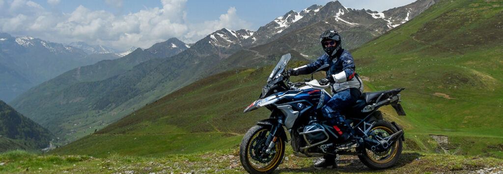 Motorcycle Pyrinees Route