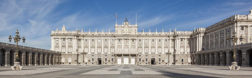 places to visit in Spain by motorcycle - Palacio Real Madrid